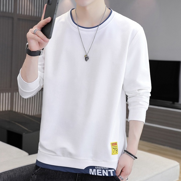 新款潮宽松男士韩版圆领卫衣装