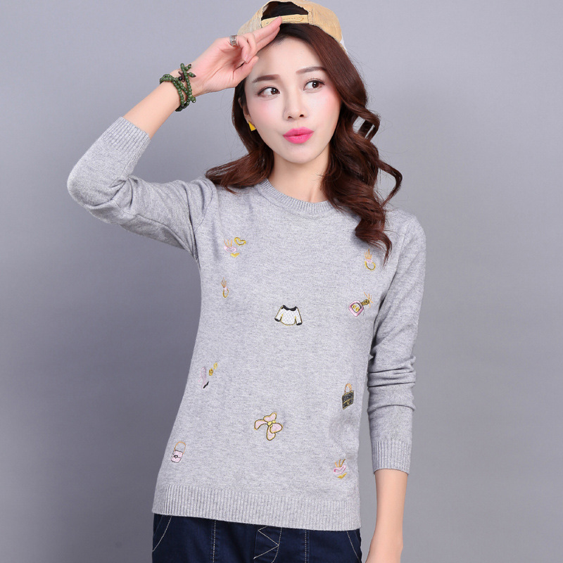 工厂女装 外贸尾货杂款毛衣 库存女士针织衫长袖秋冬地摊货源