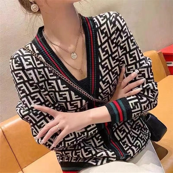 小香风针织开衫爆款女春秋百搭针织衫外套