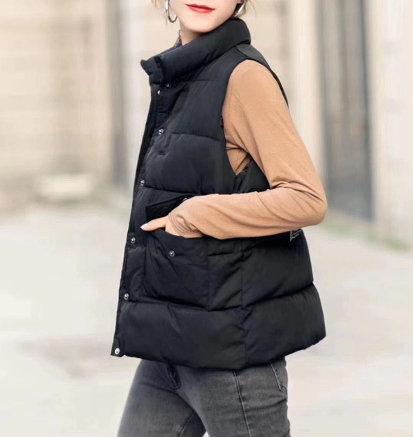 冬季棉马甲女装韩版棉服外套便宜地摊货源女士马甲背心