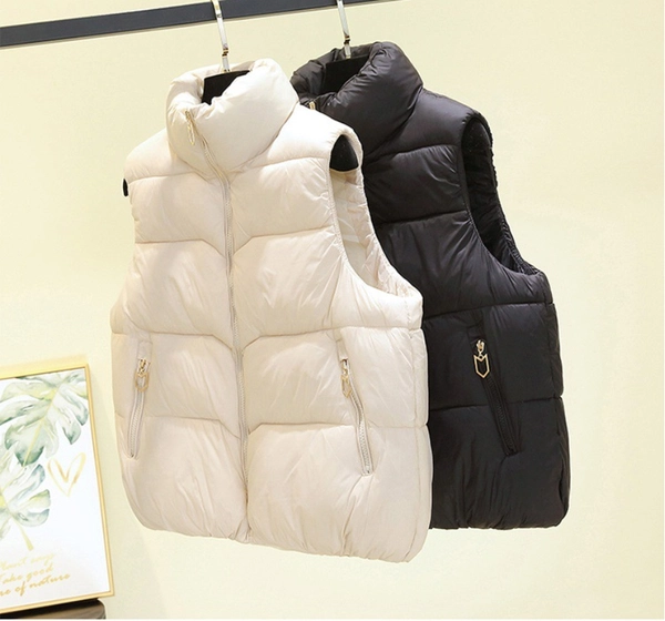 冬季棉马甲女装韩版棉服外套便宜地摊货源女士马甲背心