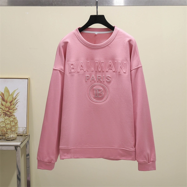 镭射3D立体卫衣女秋季韩版宽松大码女式圆领卫衣外贸地摊批发