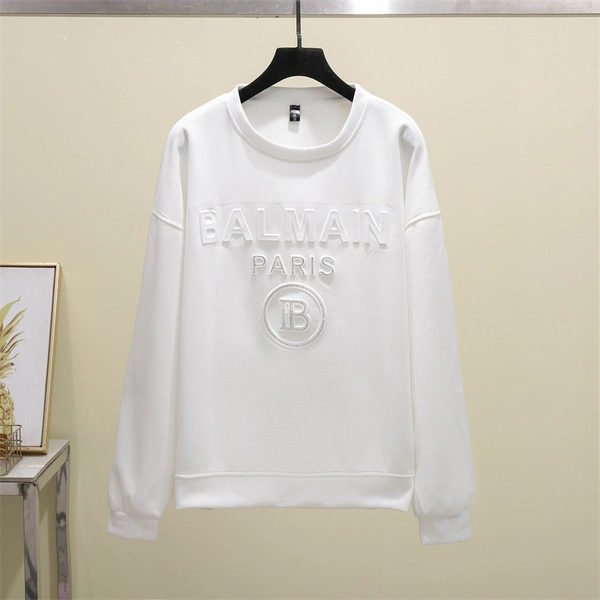 镭射3D立体卫衣女秋季韩版宽松大码女式圆领卫衣外贸地摊批发