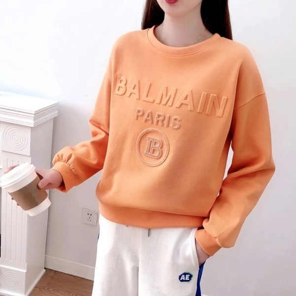 镭射3D立体卫衣女秋季韩版宽松大码女式圆领卫衣外贸地摊批发