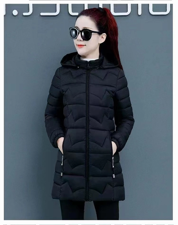 中长款女装羽绒棉服流行新款棉服冬季加厚外套