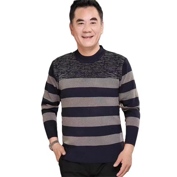 秋冬男装针织衫地摊杂款尾货男式中老年毛衣