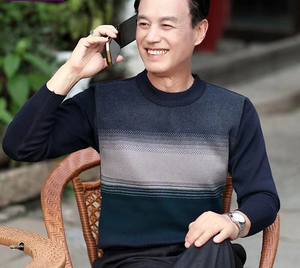 秋冬男装针织衫地摊杂款尾货男式中老年毛衣