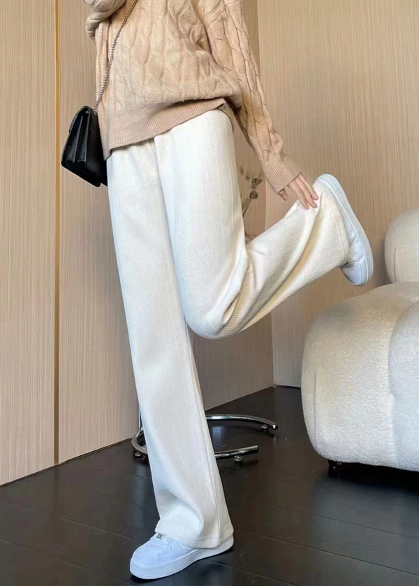 运动裤子女春秋款新款束脚宽松休闲卫裤小个子阔腿裤