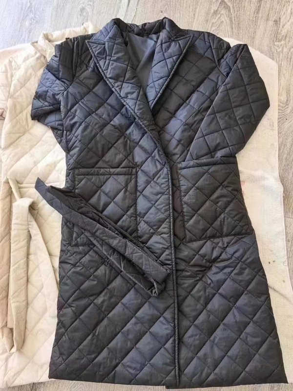 加绒棉衣女秋冬季棉袄宽松外套加大码连帽中长款女装