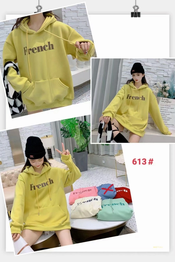 纯色连帽开衫卫衣女春秋季新款宽松百搭上衣设计感小众休闲外套