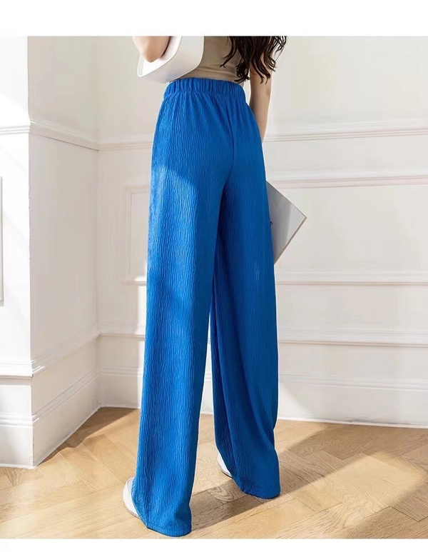 芊芊叶阔腿裤女款时尚休闲裤大码高腰直筒宽松拖地长裤