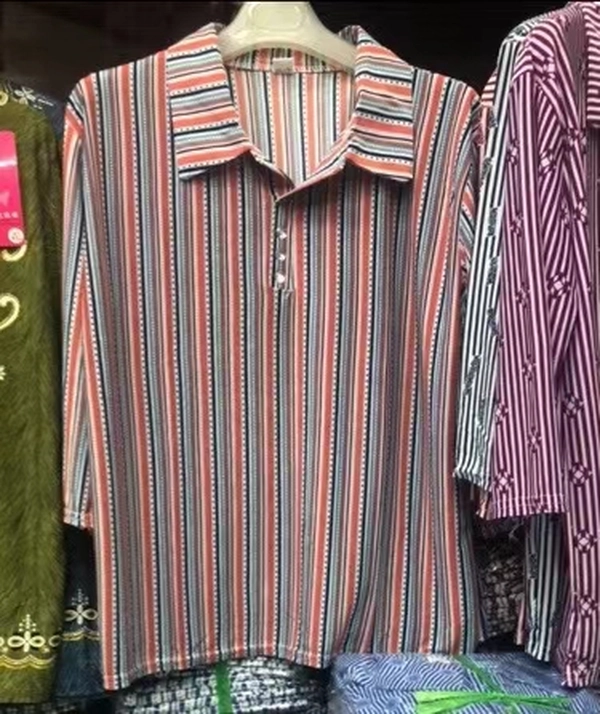 夏装中老年女装上衣翻领七分袖上衣赶集货源