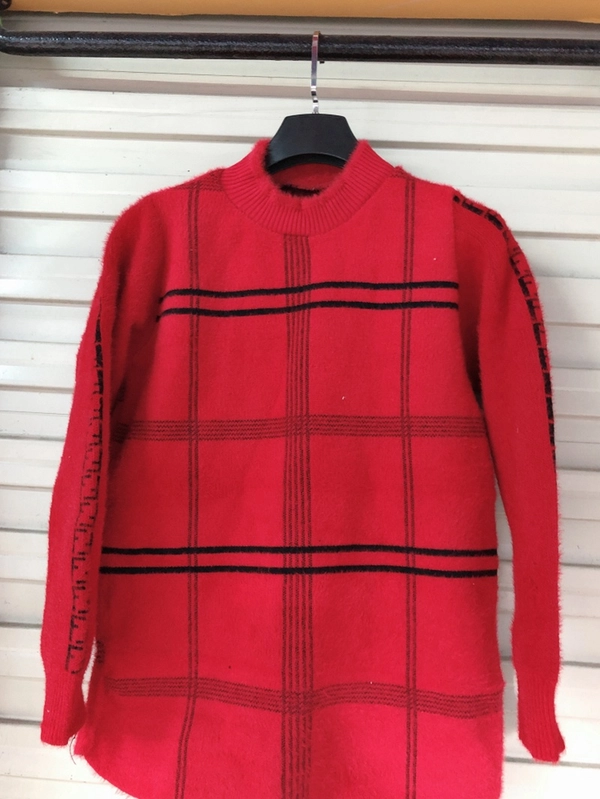 中年妈妈装冬款毛衣 保暖水貂绒毛衣 洋气打底衫