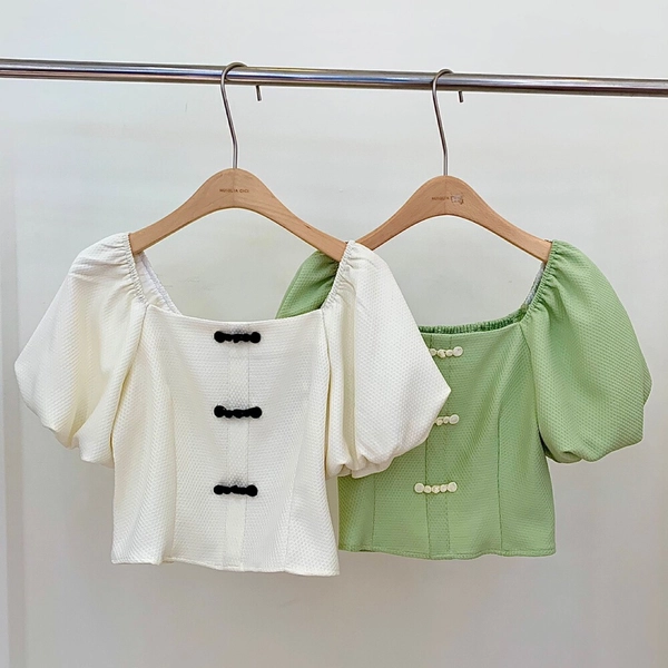 小香风短袖小衫夏季新款韩版百搭温柔风小个子短袖上衣