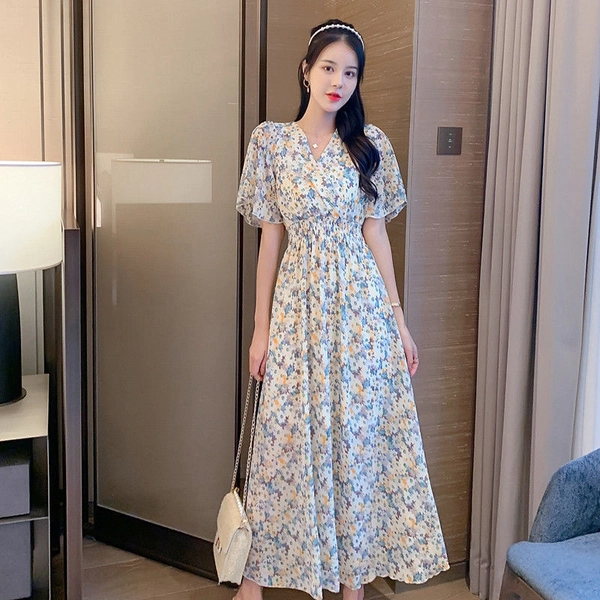 时尚女装连衣裙直播货源摆地摊好货裙子