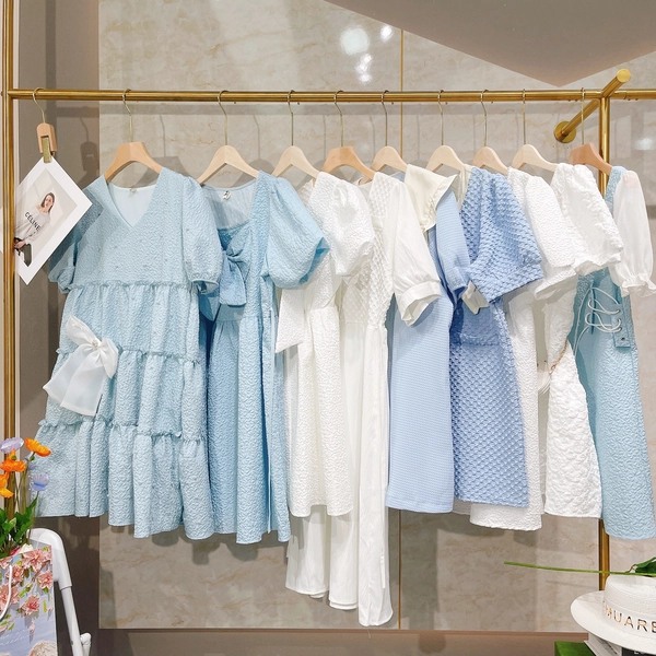 时尚女装连衣裙直播货源摆地摊好货裙子