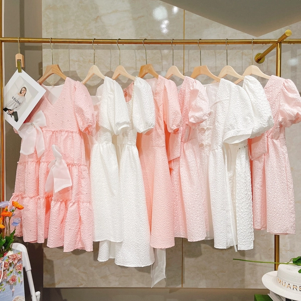 时尚女装连衣裙直播货源摆地摊好货裙子