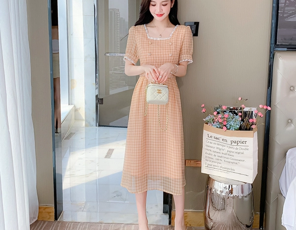 时尚女装连衣裙直播货源摆地摊好货裙子