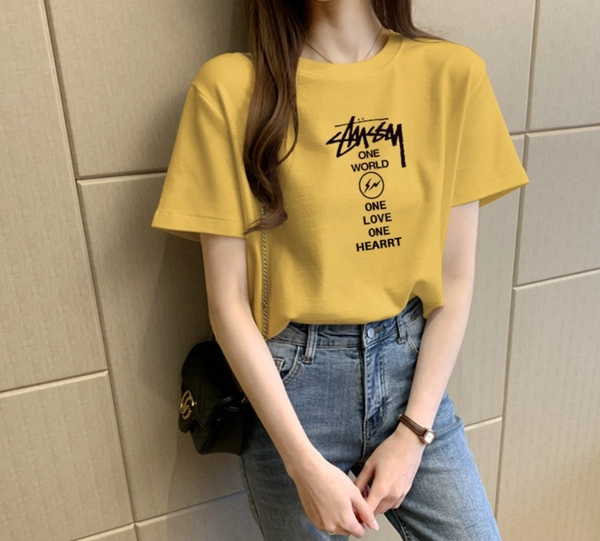 夏季女装短袖t恤韩版女式上衣大版型
