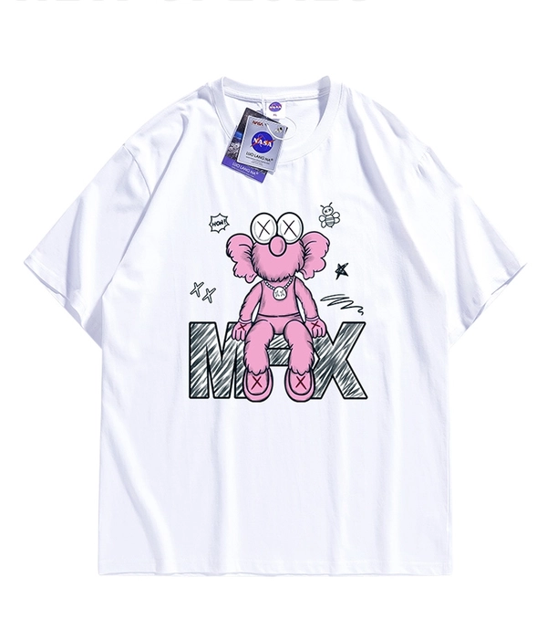 夏装潮女装衣服半袖宽松印花T恤