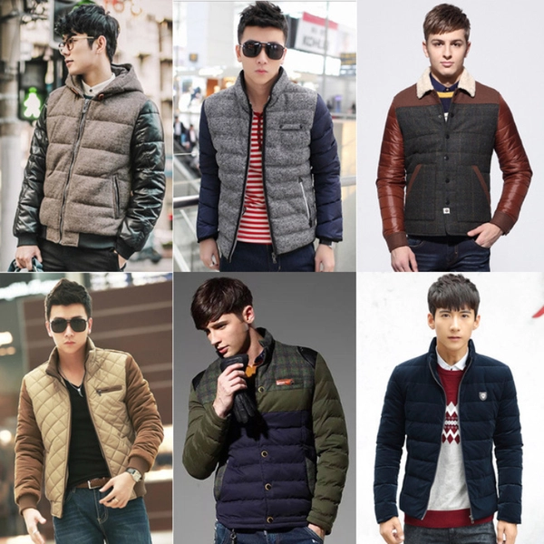 外贸库存尾货男装棉衣 冬季男装棉服 地摊男士外套清仓