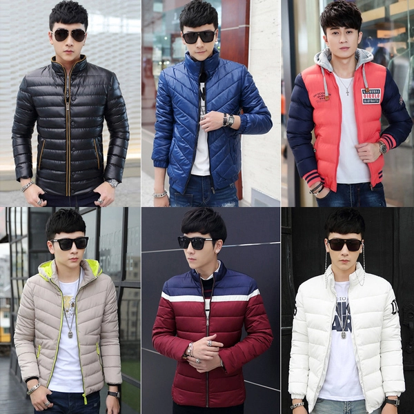 外贸库存尾货男装棉衣 冬季男装棉服 地摊男士外套清仓