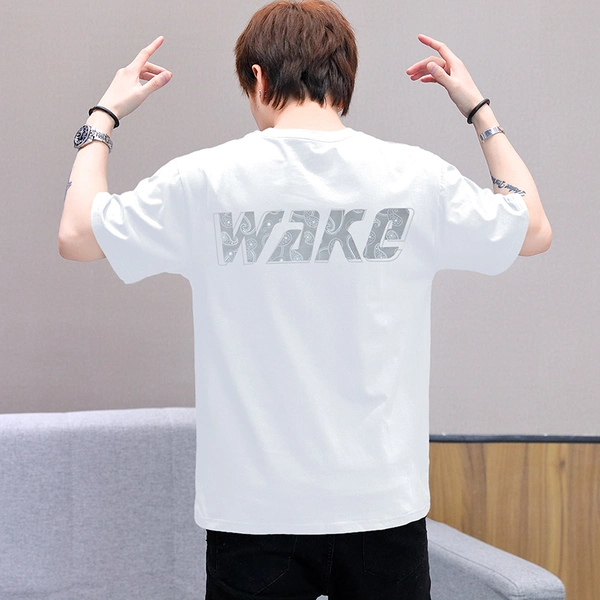 短袖男潮牌夏季宽松衣服男士半袖纯棉t恤上衣