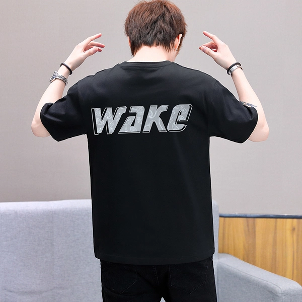 短袖男潮牌夏季宽松衣服男士半袖纯棉t恤上衣