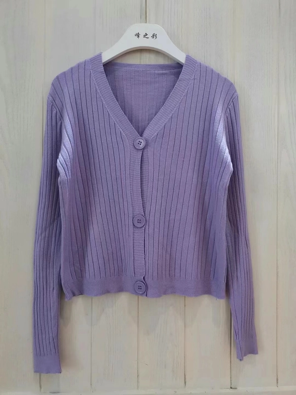 大码女装宽松显瘦洋气针织衫秋装新款胖MM长袖薄款开衫上衣