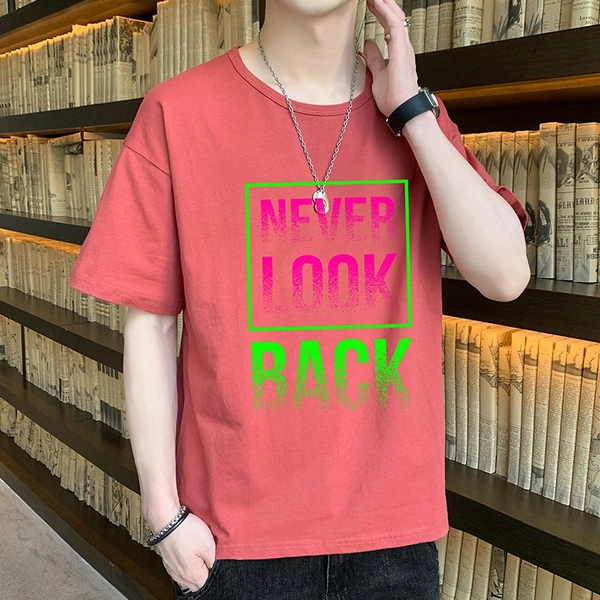 短袖男装T恤衫韩版宽松夏青少年T恤全棉半袖上衣