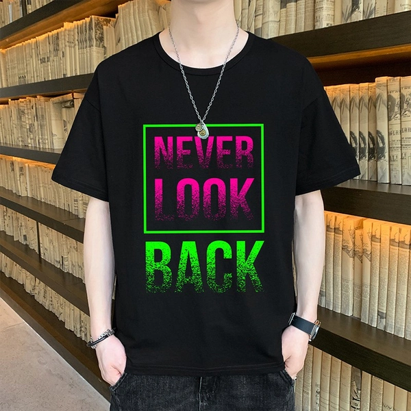 短袖男装T恤衫韩版宽松夏青少年T恤全棉半袖上衣